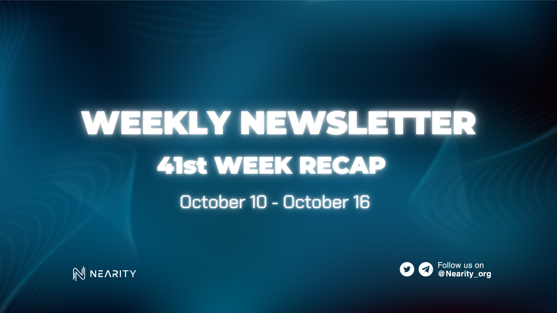 41st Weekly recap